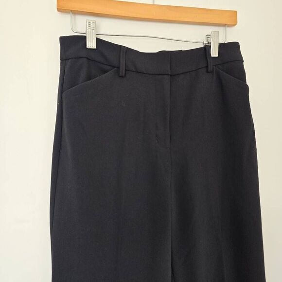 Express Editor Dress Pants Women's 4R Black Slim Mid Rise Formal Office Work Car - Picture 3 of 6